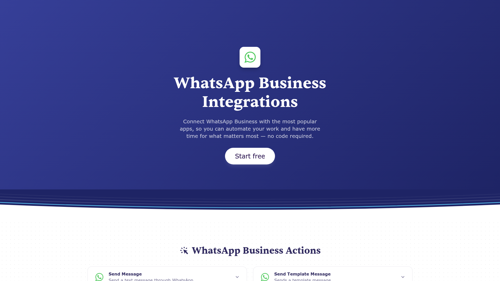 The Whatsapp integration on Activepieces